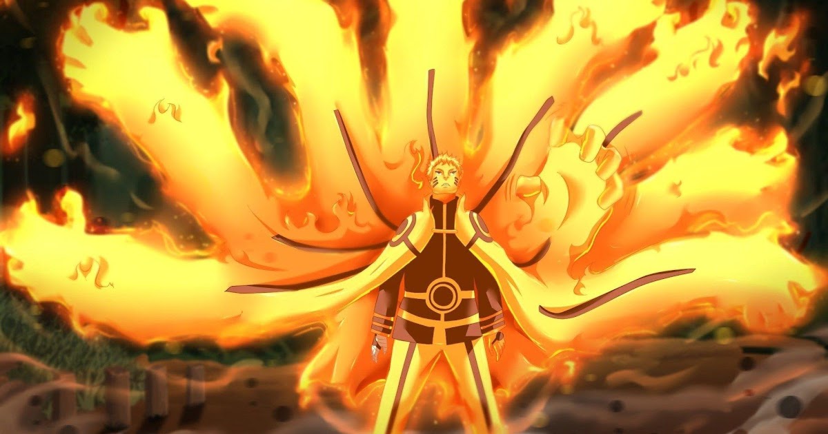 Naruto Kyuubi Sage Mode Eyes / Flames Naruto Shippuden Red Eyes Anime