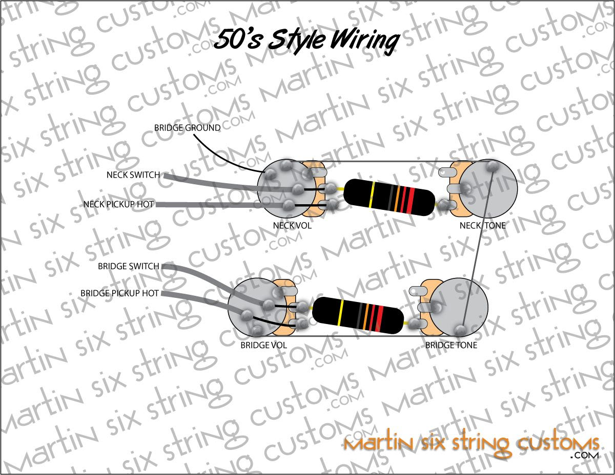 4 Conductor Humbucker Wiring Diagram - Wiring Diagram Networks