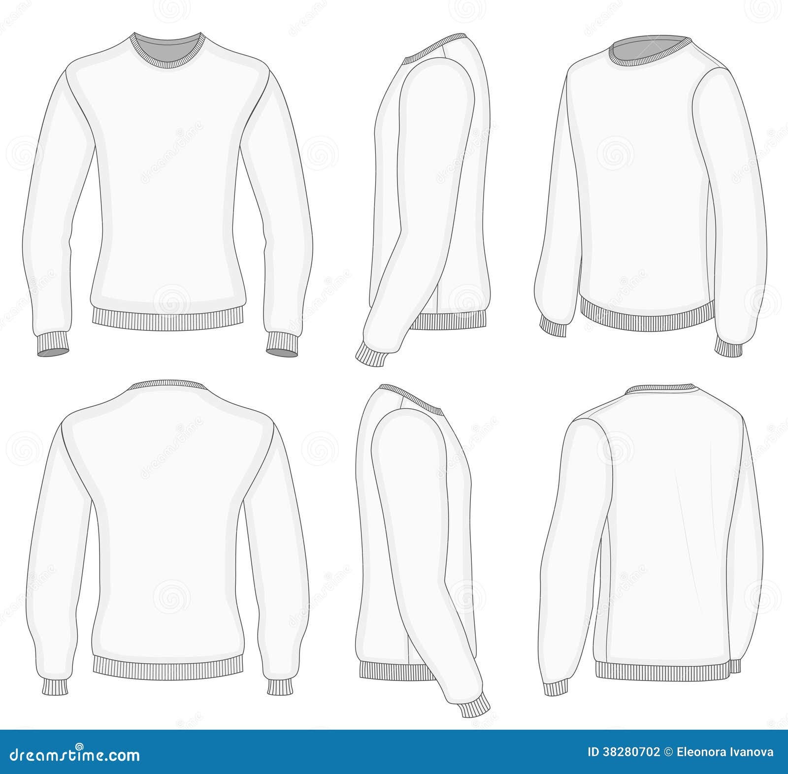 Download Download Men?S Tight Round Collar T-Shirt ? Front Half ...