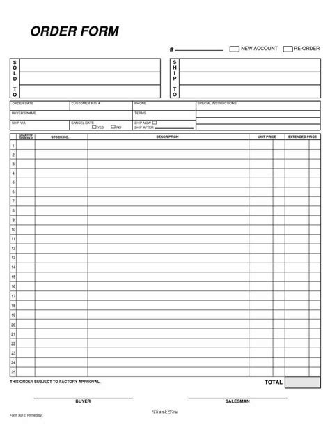 Avon Invoice Template Pdf - PDF Template