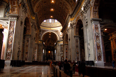 inside
