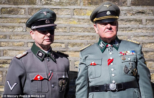 Last year's festival (pictured) was also hijacked by Nazi re-enactors who wore distasteful uniforms