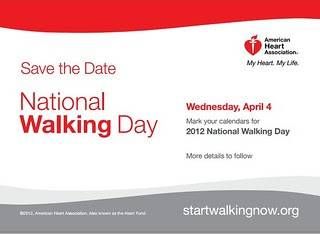 American Heart Association, National Walking Day