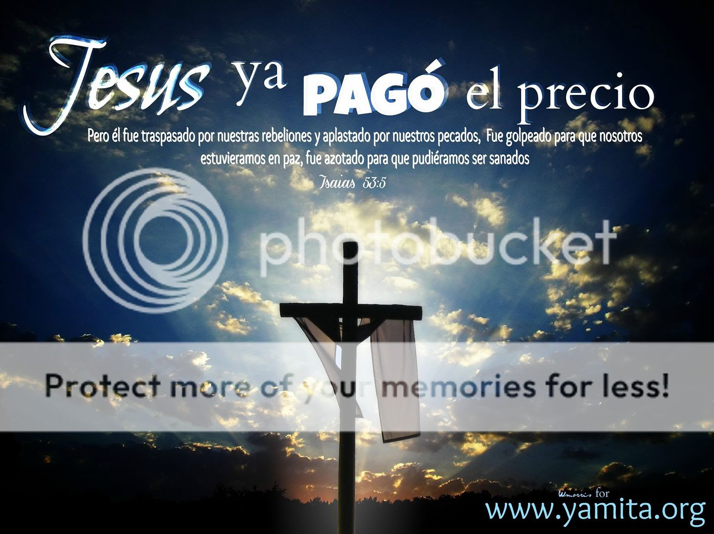 Jesús ya pago el precio - Hi5 - Imagenes Cristianas para Hi5 Jesus Pago El Precio De Nuestros Pecados Versiculos