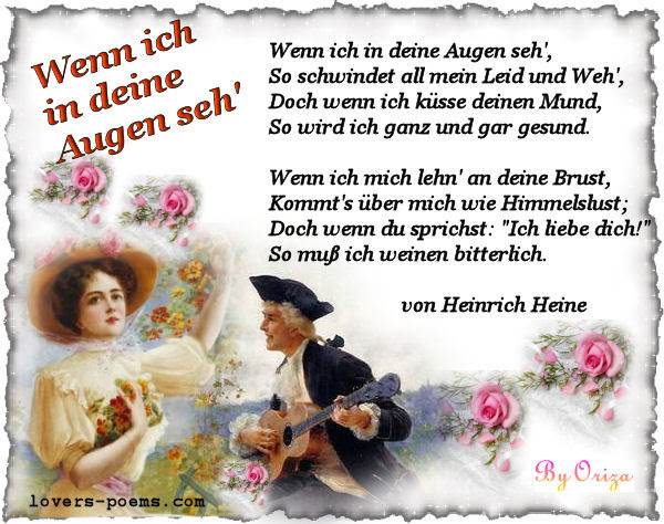 Gedichte Zum Geburtstag Heinrich Heine gute geburtstagssprüche