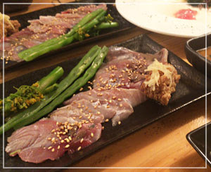 津田沼「鈴家」にて、信州の美食コース、「鯉こく」。これ、すっごく美味しかった。