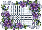 All About Violets Embroidery Designs