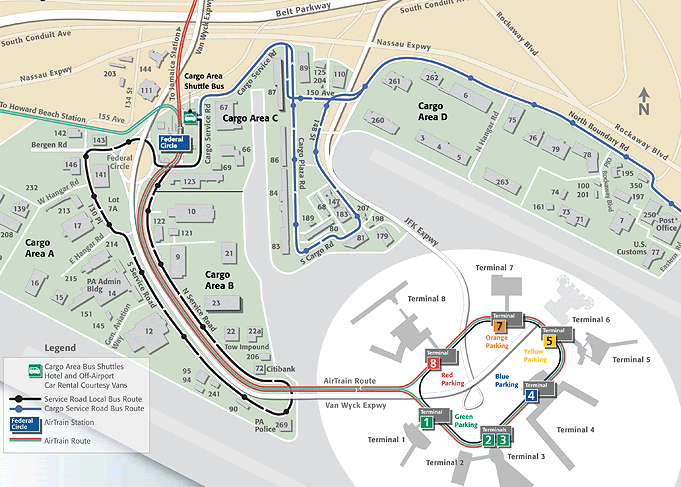 Map Jfk Airport