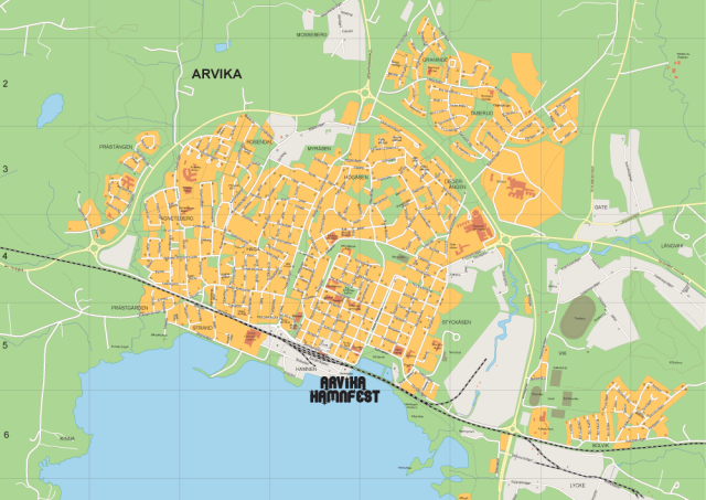 Karta Arvika Centrum | Göteborg Karta