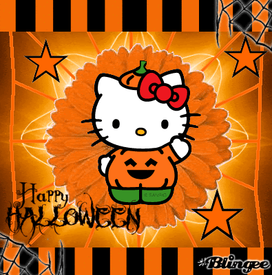 Hello Kitty-Happy halloween