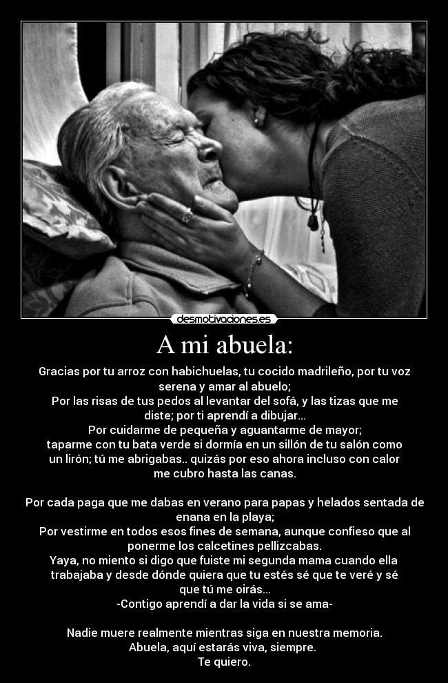 Poema Abuelita En El Cielo 