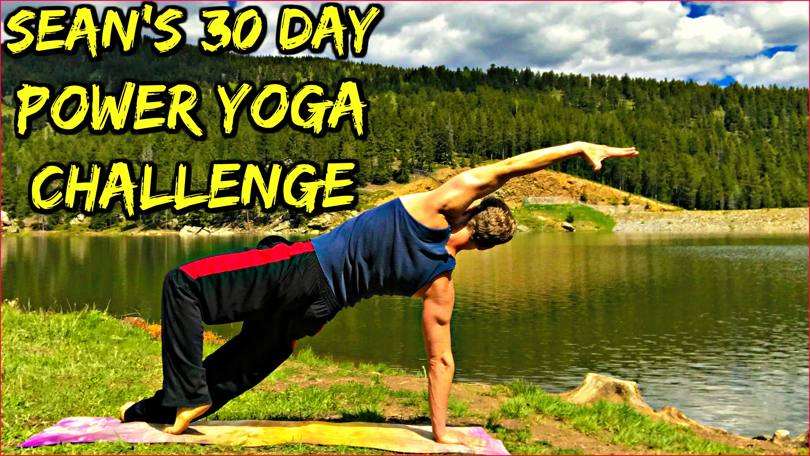 Three People Yoga Challenge Poses