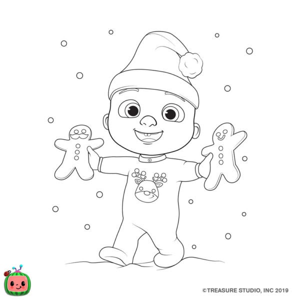 Cocomelon Coloring Pages : CoComelon Coloring Pages JJ - XColorings.com