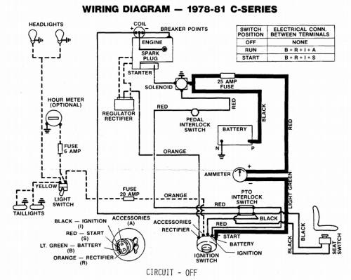 1978 Ford 1700 Tractor Wiring Diagram - diagram geometry