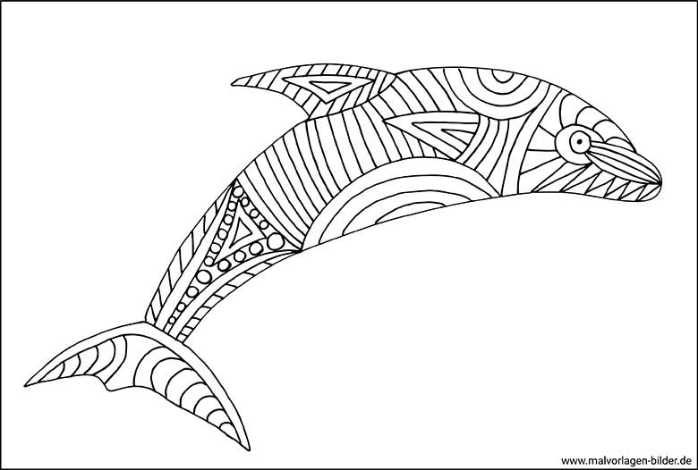 malvorlagen delfin pdf