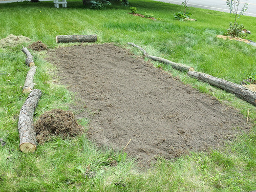 Digging and Planting a New Garden Bed