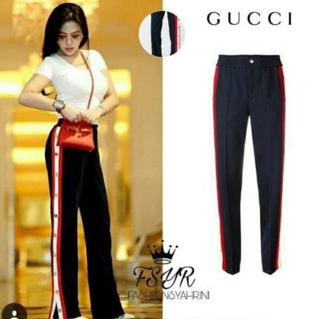  Celana  Jeans Gucci  Wanita Trend Fashion