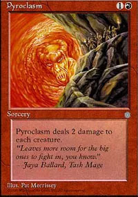 Pyroclasm