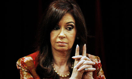 Argentina's president, Cristina Kirchner