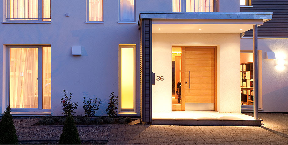 entrance of house