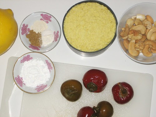 ingredients for the vegan nacho cheese dip