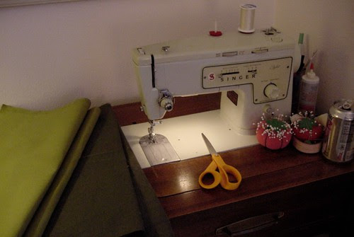Old Singer Sewing Machine