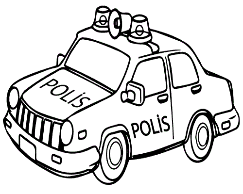 polizeiauto ausmalbild polizei / ausmalbilder feuerwehr