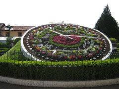 El reloj en el parque de zacatlan
