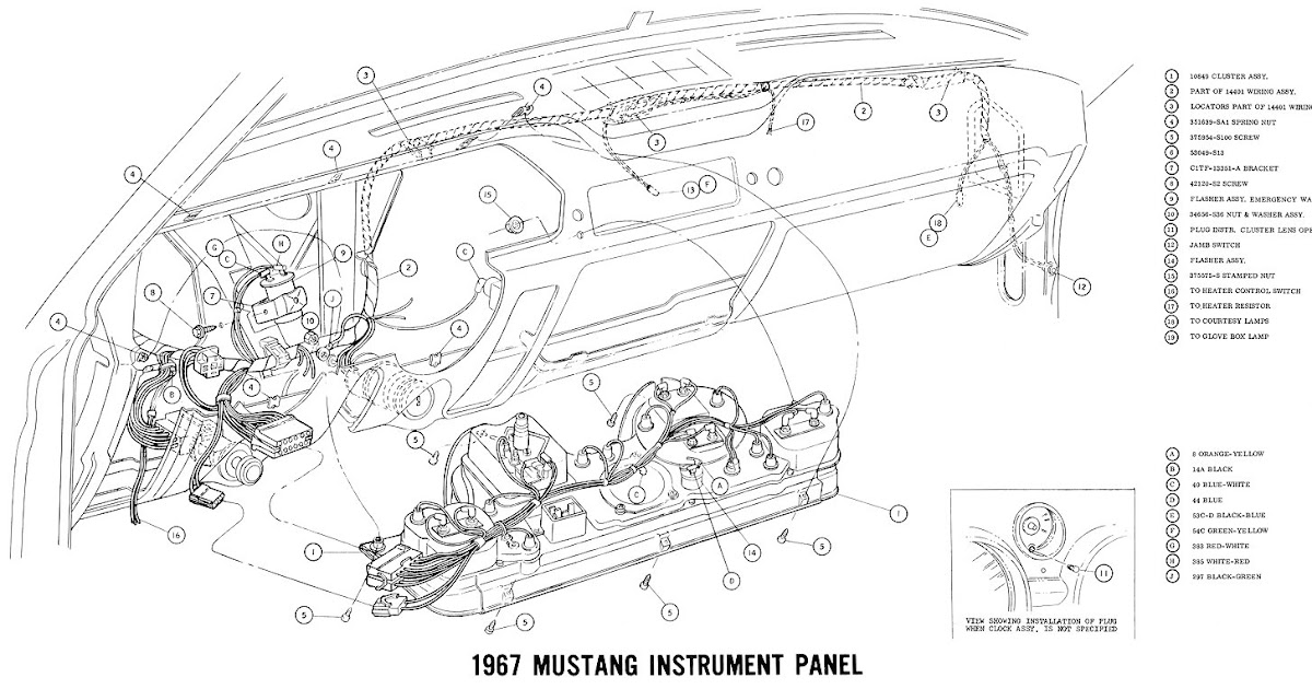 1967 Mustang Wiring Diagram