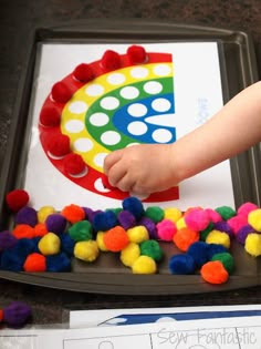 Printables for pom pom activities for kids