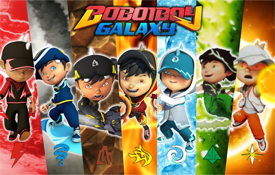 Gambar Boboiboy Daun Gambar C