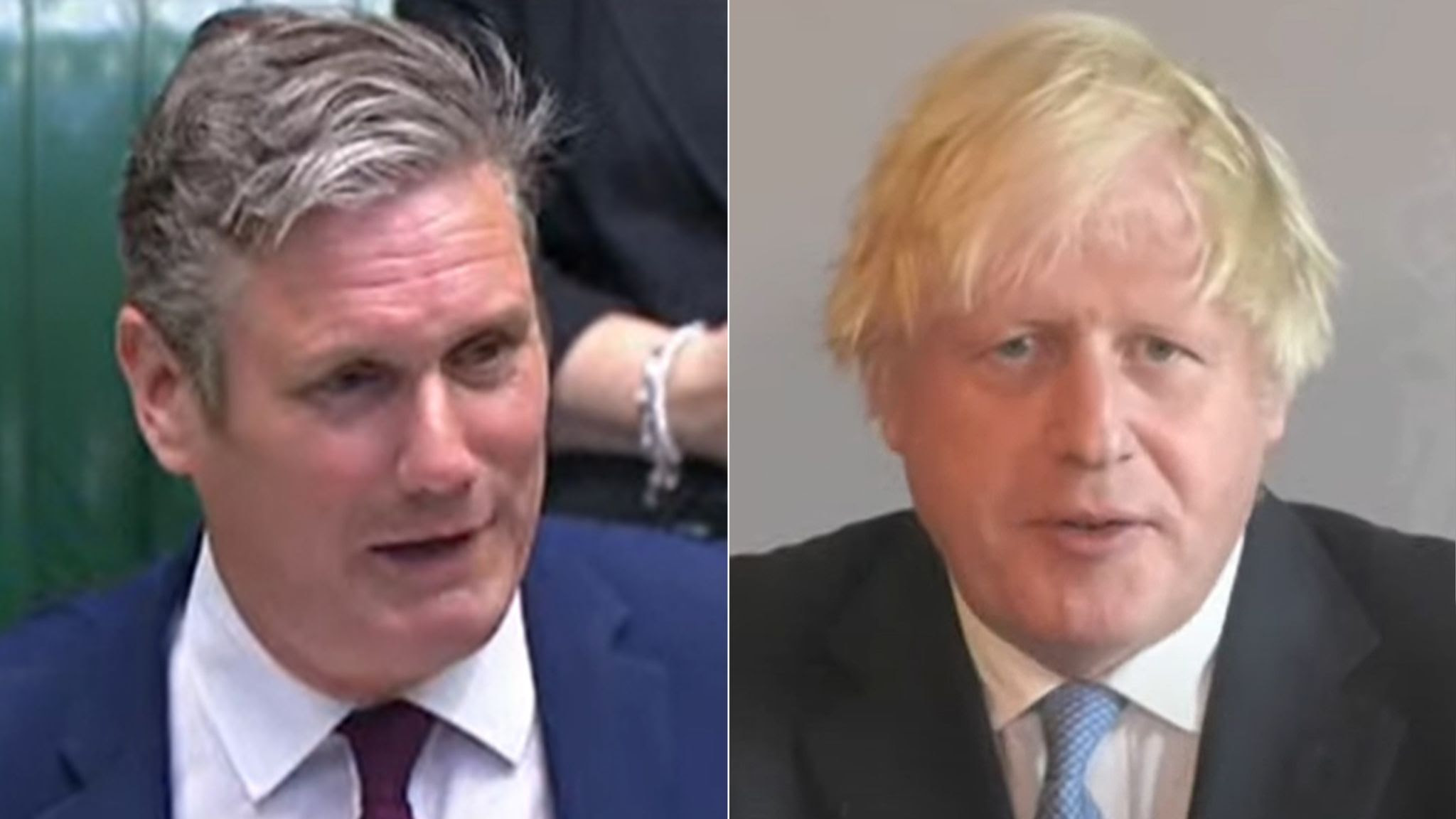 Sir Keir Starmer raising the stakes in battle over Boris Johnson's future amid new 'wine time' claims