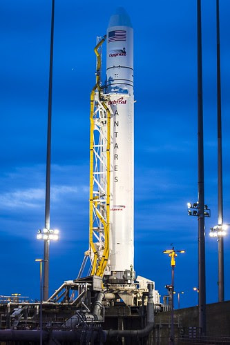 Antares Rocket Preparation