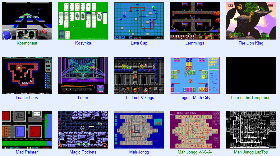 RGB Classic Games