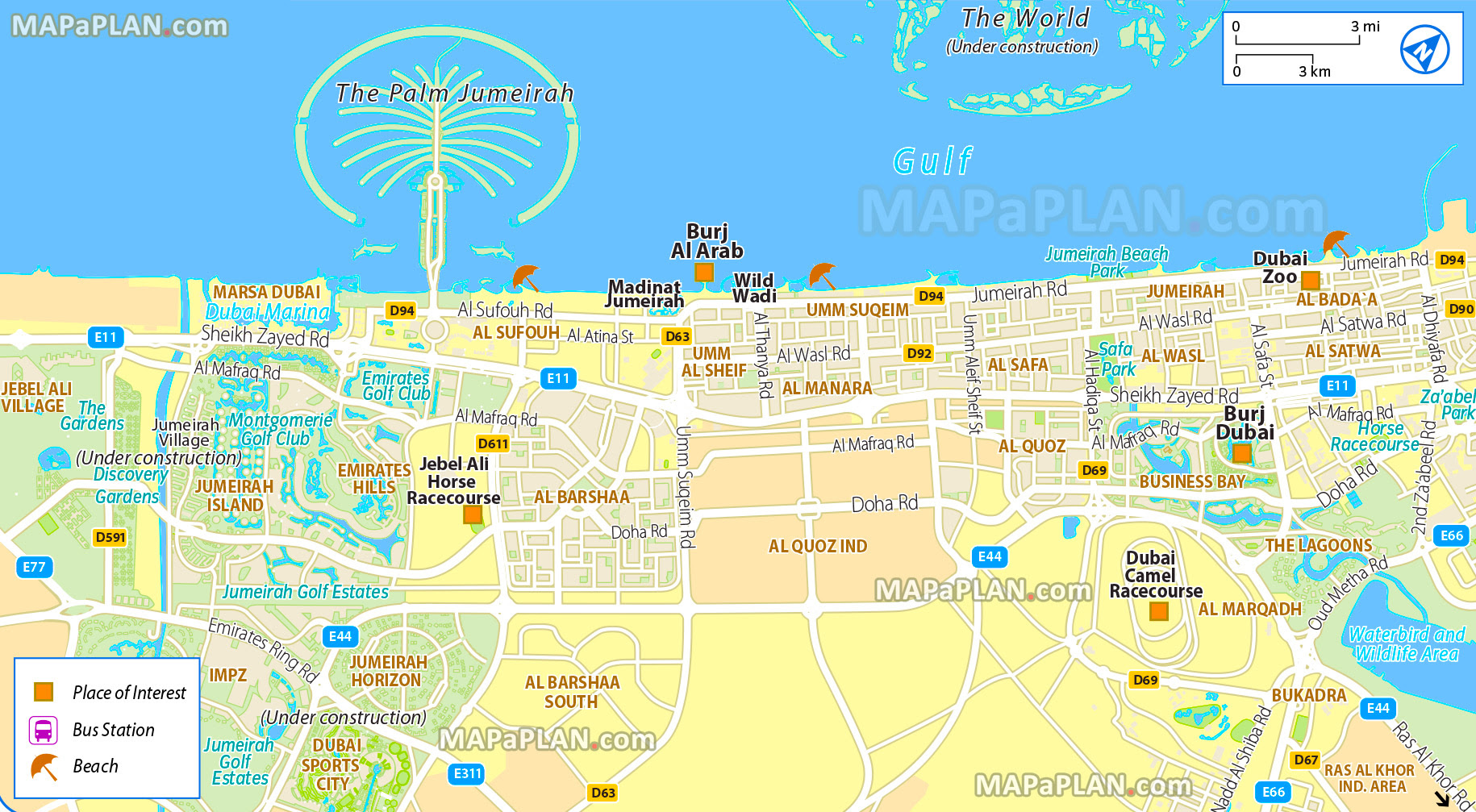 Сколько брать с собой в дубай. Шарджа на карте. Районы Дубая на карте с достопримечательностями. Шарджа Дубай на карте. Достопримечательности Дубая на карте.