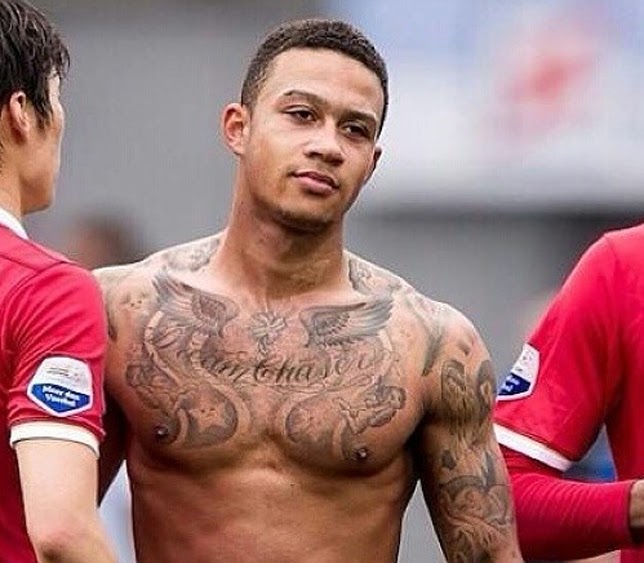 Memphis Depay Tattoos - bmp-nation