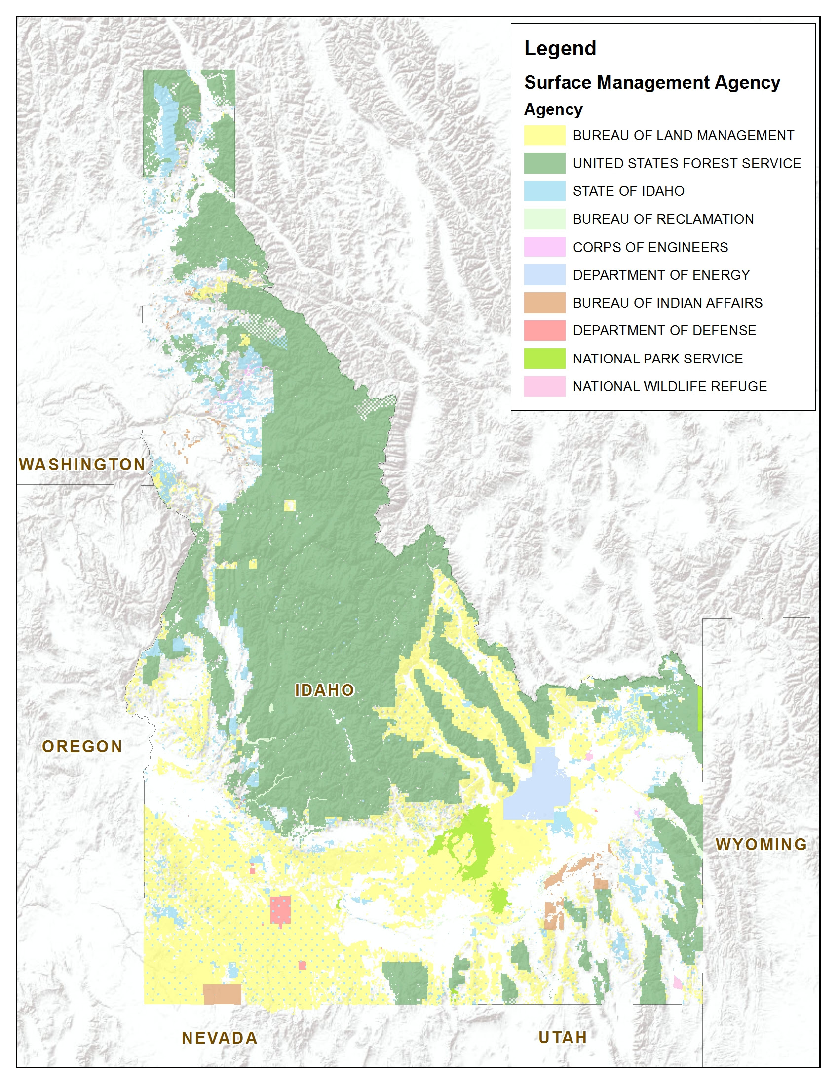 Idaho Blm Land Map