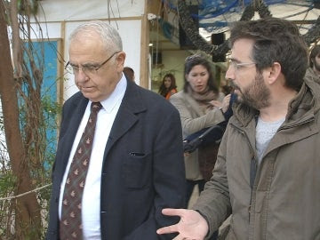 Jordi con Juan Cotino, actual presidente de las Corts Valencianes