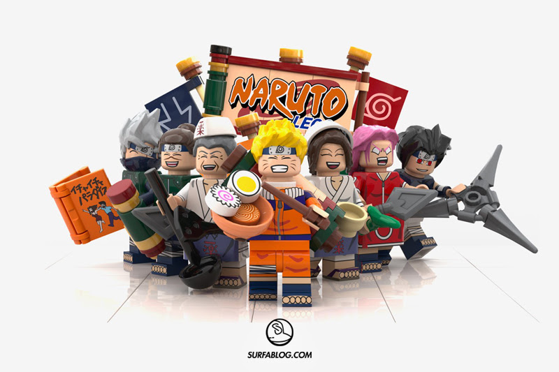 SURFAblog: LEGO X NARUTO