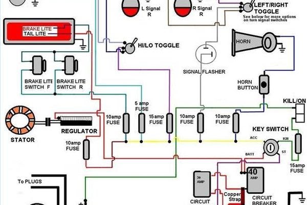 Basic Car Wiring Diagram : Basic Car Light Wiring Diagram - 1984