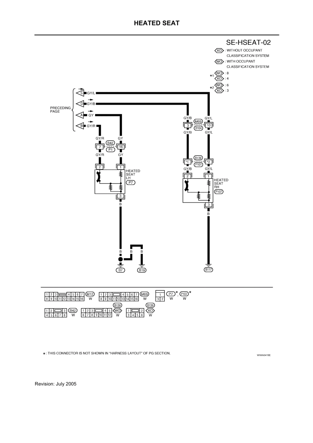 2005 Silverado Heated Seat Wiring Diagram