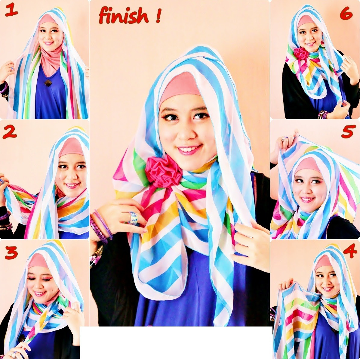 20 Gambar Lengkap Tutorial Hijab Pesta Berkacamata Paling Baru 20 Gambar Lengkap Tutorial Hijab Pesta Berkacamata Paling Baru