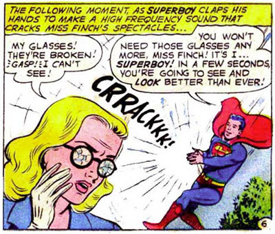 'Whoops, sorry...broke some of the delicate bones in your skull. Never mind, I'll fuse them together again with my heat vision.' 'ARGHHHHHHHHHHHHH!!!!'