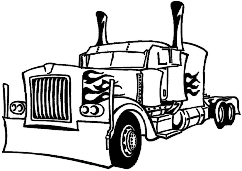 Lkw Ausmalbilder Gratis Malvorlagen