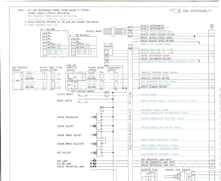 Cummins N14 Ecm Wiring Diagram Wiring Diagram