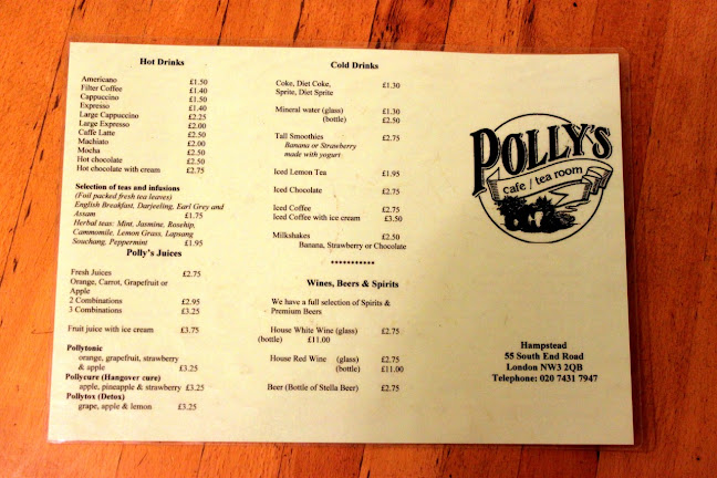 Comments and reviews of Polly's