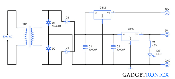 20 Lovely Simple Switch Mode Power Supply Circuit Diagram