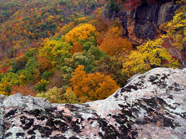 View from Hawksbill Crag