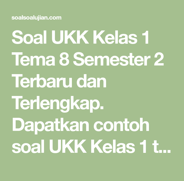 Soal Tes Blk Defi Soal