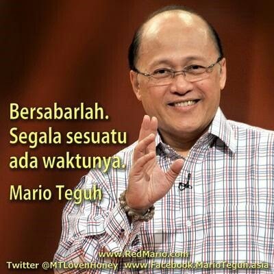 Kata2 Bijak Mario Teguh Tentang Kesabaran  Blog Yuri